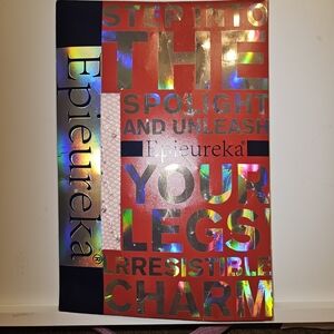 Epieuerka pink Fishnets with Rhinestones in Holographic Packaging Size M/XL NWT